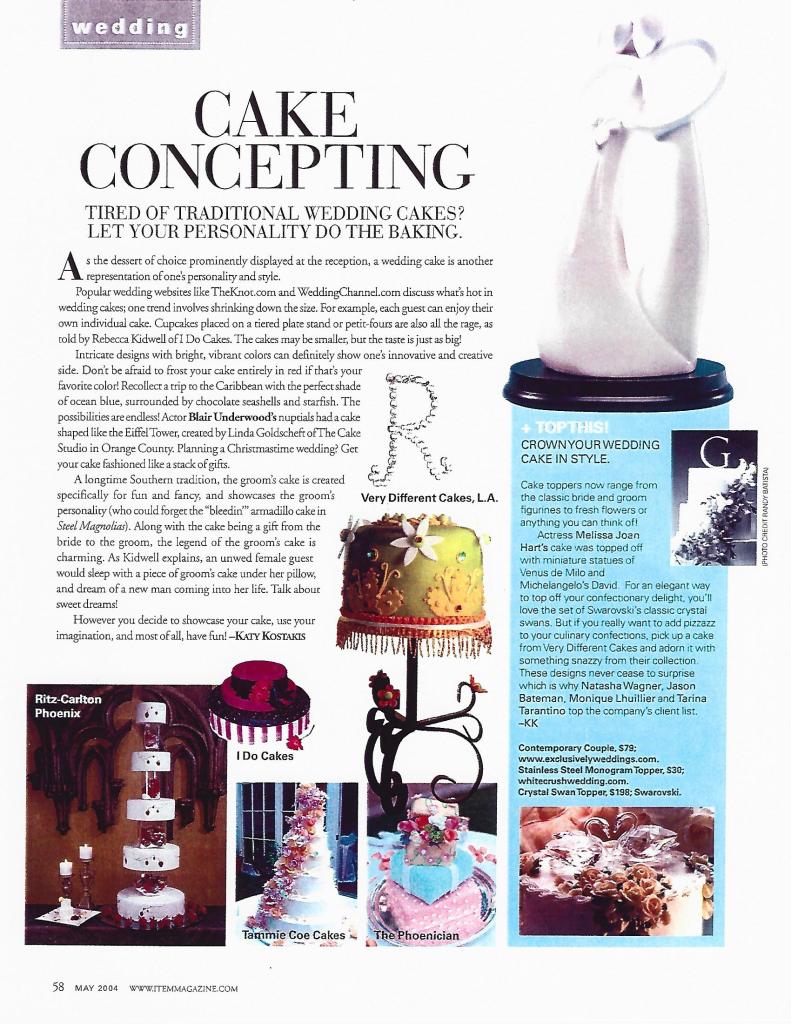 ITEM CAKE CONCEPTING